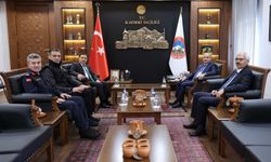 Bakan Yardımcısı Aktaş'tan Vali Çiçek'e Nezaket Ziyareti