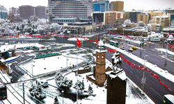 Kayseri için sarı kodlu uyarı: Kuvvetli yağmur, kar ve tipi bekleniyor