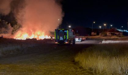 Atık Yangını Sorun Çıkarmadan Söndürüldü