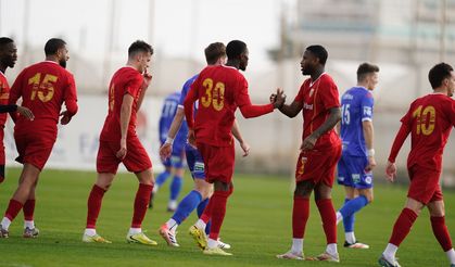 Kayserispor, Antalya’daki hazırlık maçında Artis Brno’yu 3-2 yendi