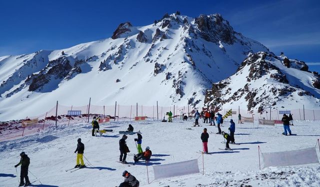Erciyes, kış sporlarının da merkezi