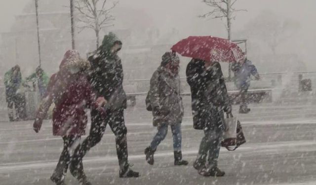 Meteorolojiden Uyarı: Kuvvetli Kar Yağışı Geliyor