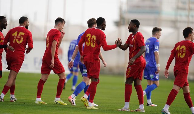 Kayserispor, Antalya’daki hazırlık maçında Artis Brno’yu 3-2 yendi