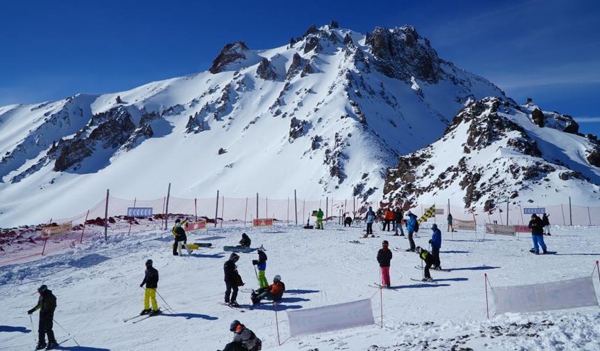 Erciyes, kış sporlarının da merkezi